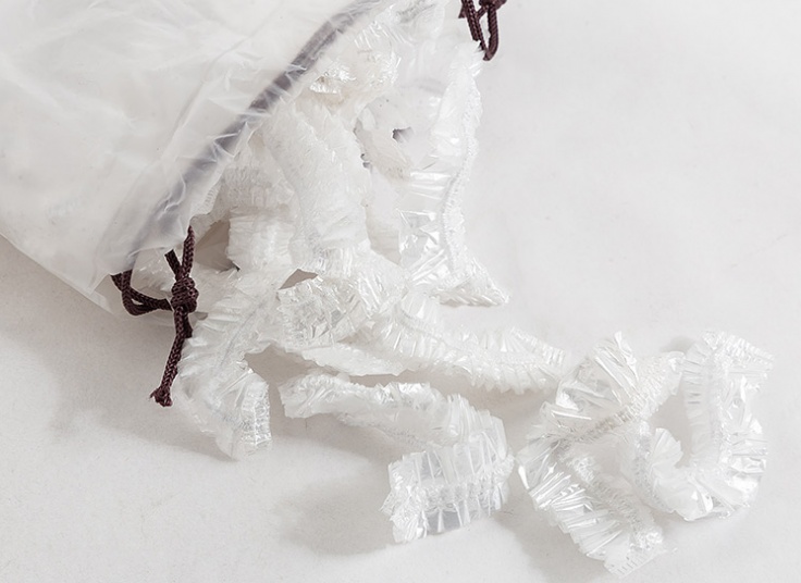 درپوش ظرف یکبار مصرف مدل نایلونی