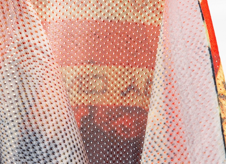 رکابی چاپدار سوزنی