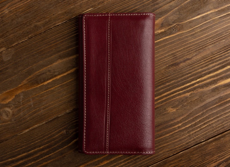 کیف پول چرم طبیعی زنانه