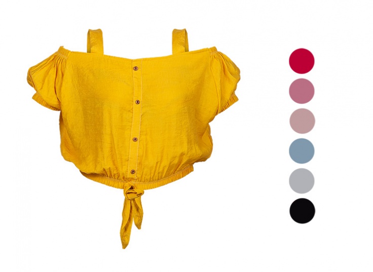 نیم تنه یقه قایقی زنانه