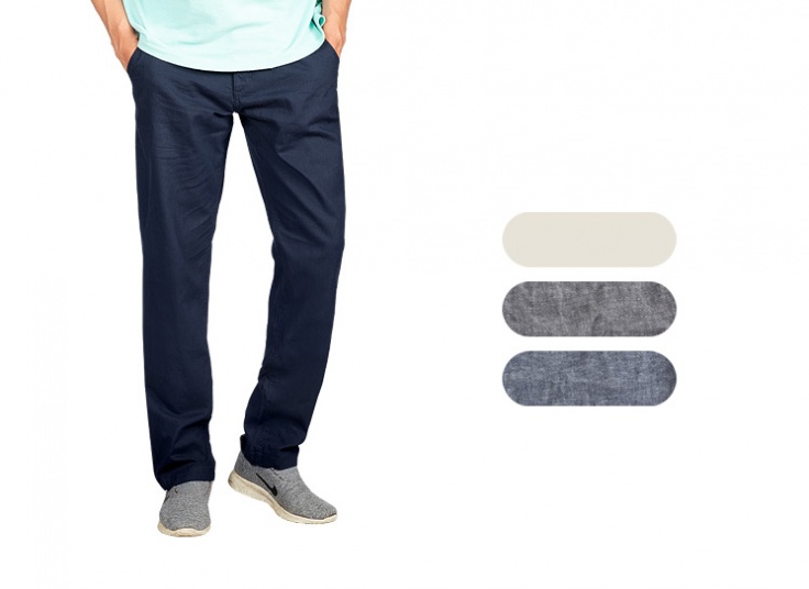 شلوار لینن مردانه