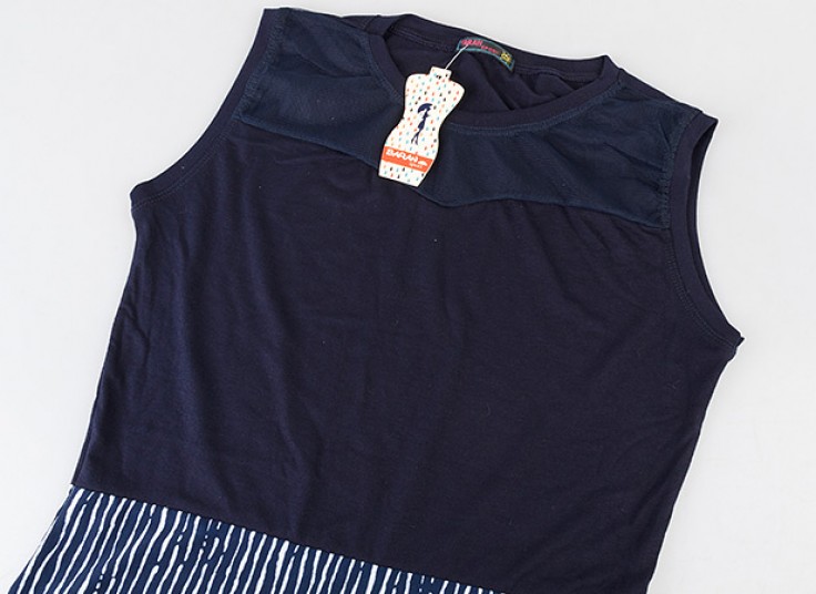 پیراهن زنانه یقه توری