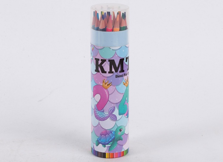 مداد رنگی لوله ای KMT
