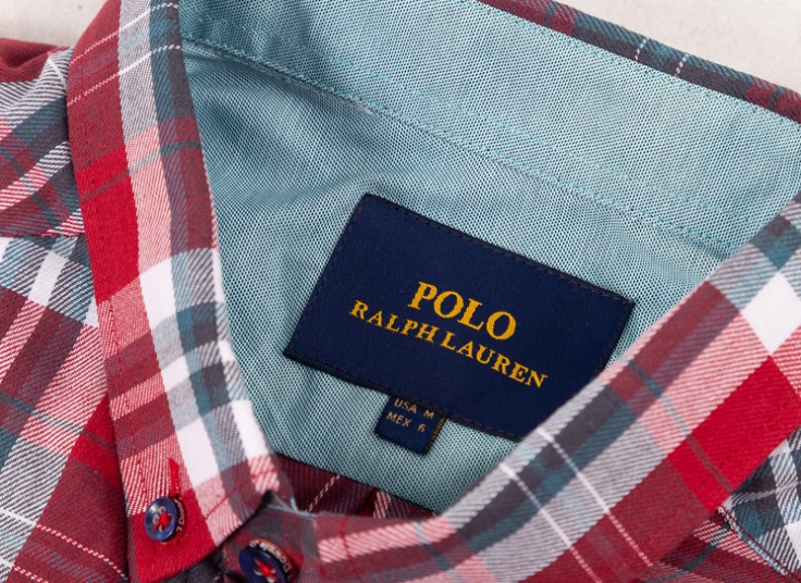 پیراهن چهارخانه طرح POLO