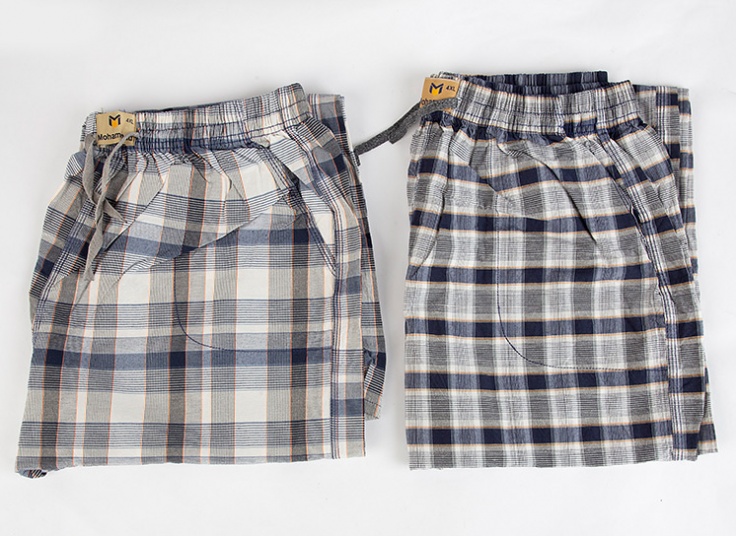 شلوار راحتی مردانه چهارخانه