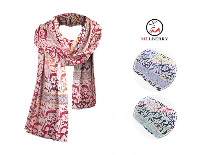 شال نخی MULBERRY