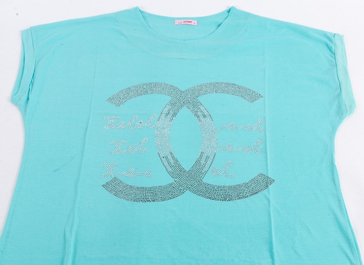 تاپ سایز بزرگ طرح Chanel