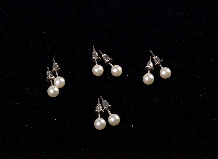 پکیج چهارتایی گوشواره مرواریدی