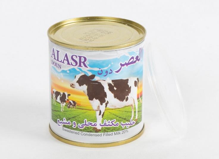 شیر غلیظ شده شیرین ALASR DOUN