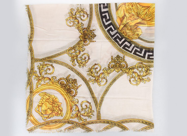 روسری نخی طرح Versace