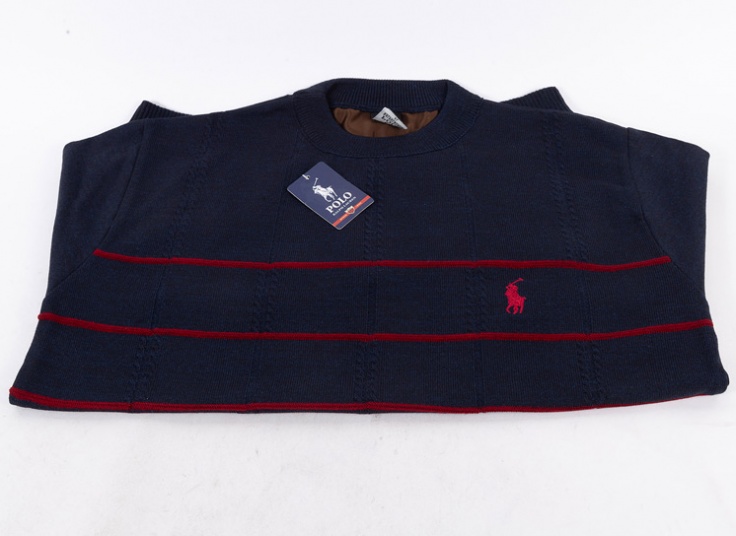 پلیور بافت راه راه طرح Ralph Lauren