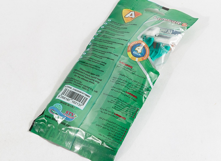 تیغ 6 لبه پفکی Lemser