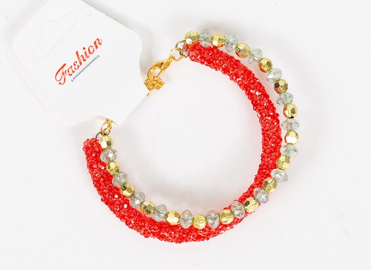 دستبند طرح کریستال