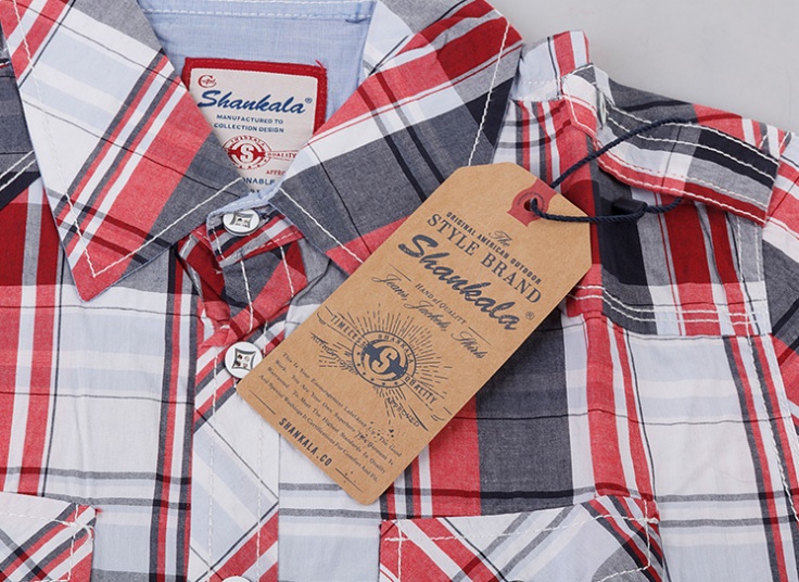 پیراهن آستین کوتاه مردانه Shankala