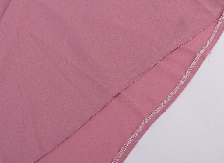 تاپ حریر کرپ یقه مرواریدی