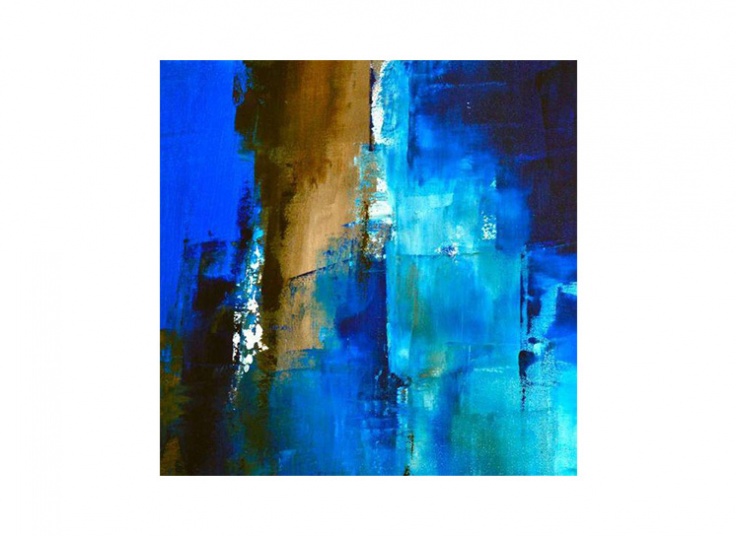 نقاشی با آبستره در آموزشگاه هنری تن های خاکستری