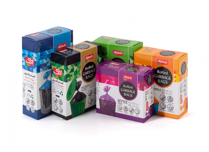 کیسه زباله رولی Attack