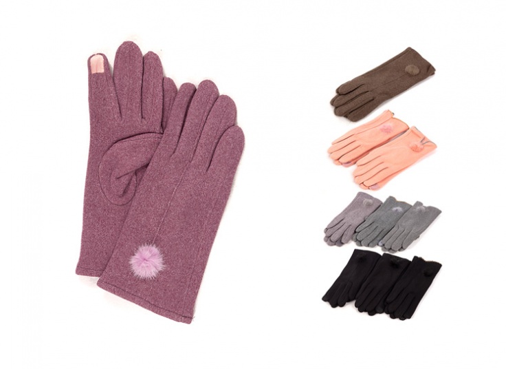 دستکش لمسی فوتر زنانه