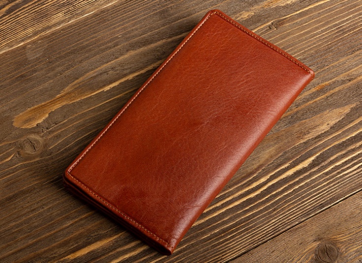 کیف پول چرم طبیعی CLASSIC