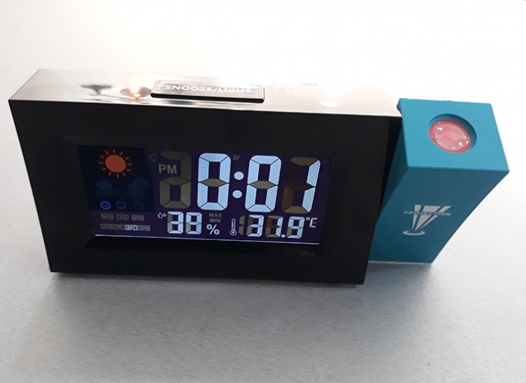 ساعت رومیزی پروژکتوردار