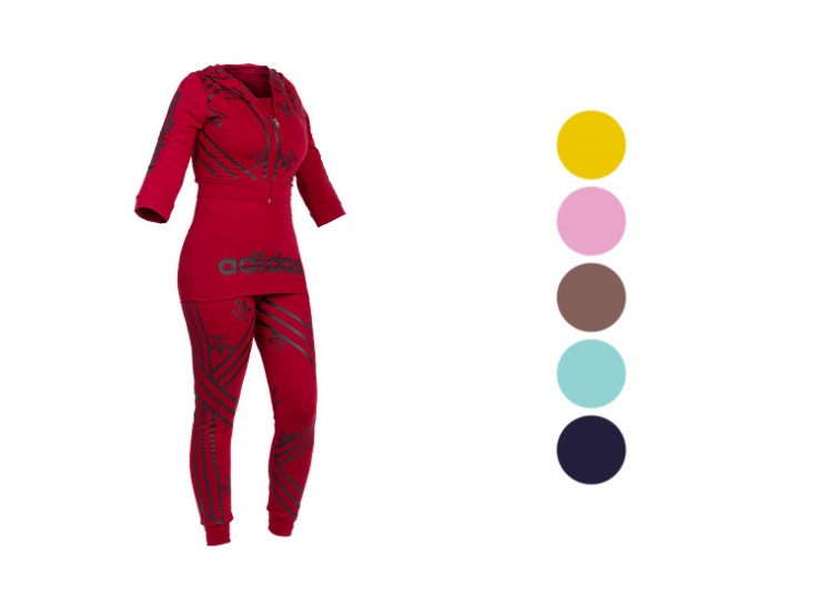 ست سه تکه لباس زنانه adidas