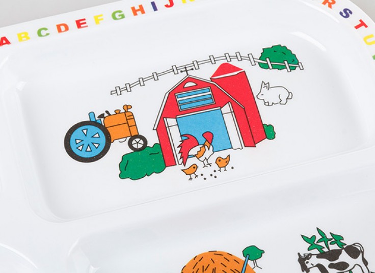 ست 4 تکه ظرف غذای کودک