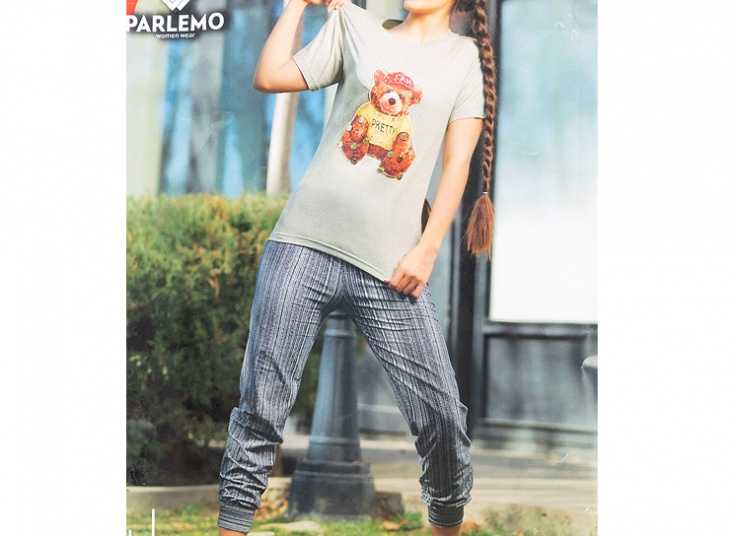 ست تیشرت و شلوار زنانه Parlemo