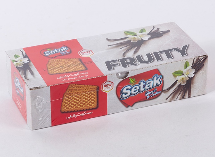 بیسکوئیت میوه ای ستاک