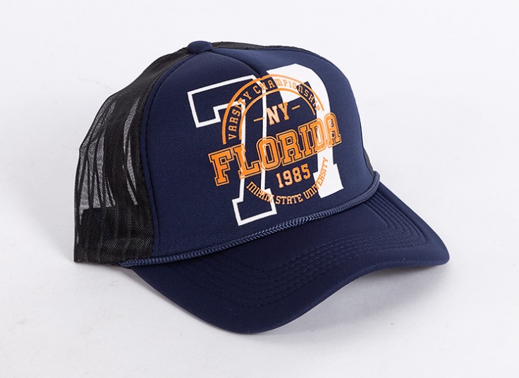 کلاه کپ پشت توری NY