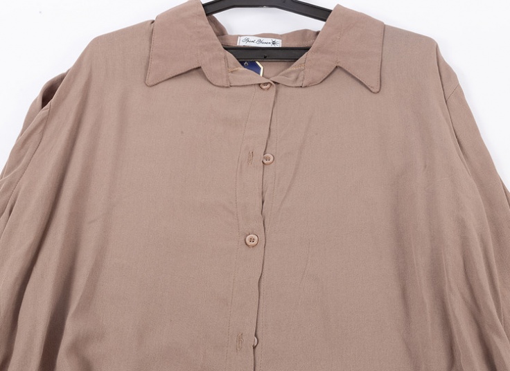 شومیز مانتویی بغل دکمه دار