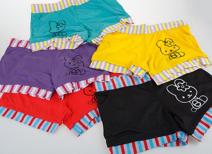 تاپ و شلوارک زنانه راه راه