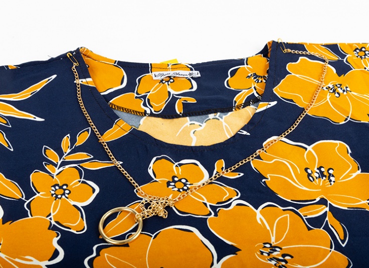 تونیک نخی گلدار