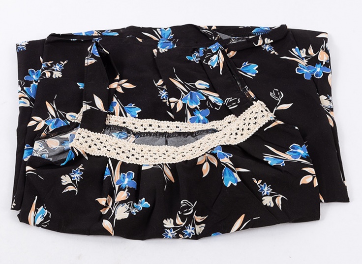 پیراهن نخی طرحدار