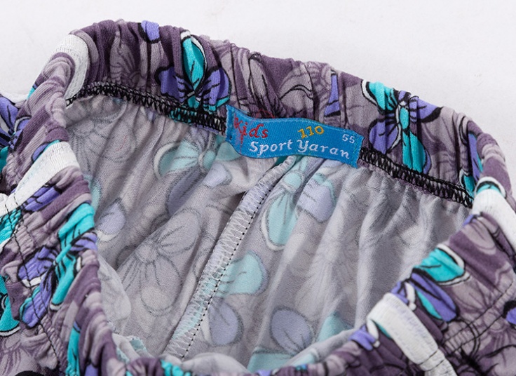 ست تاپ و شلوارک طرحدار دخترانه