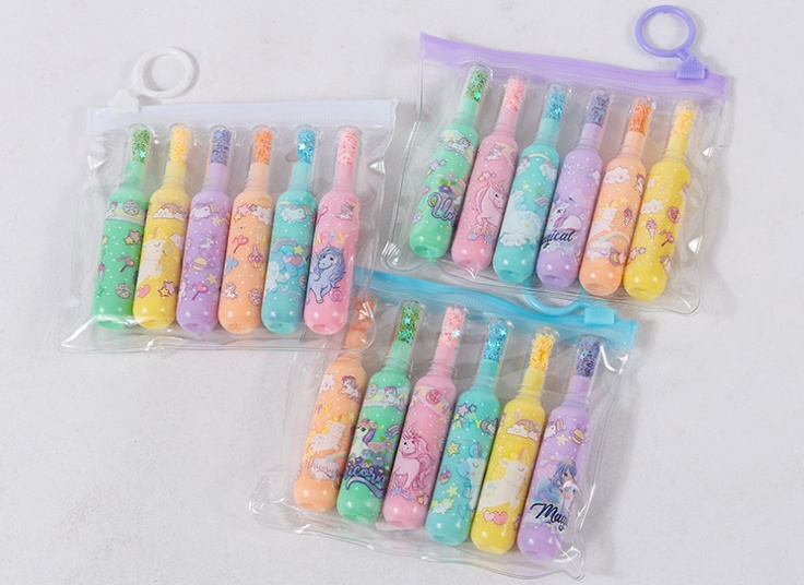 بسته 6 عددی هایلایتر فانتزی