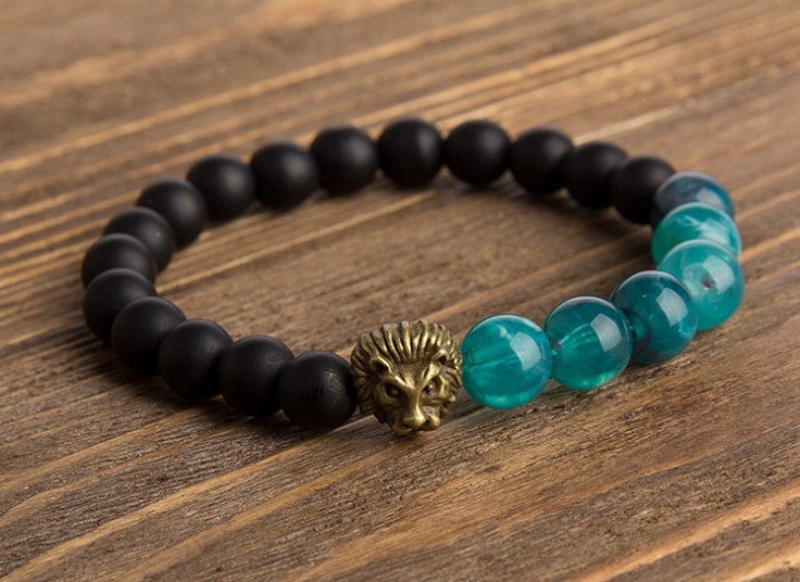 دستبند مهره ای اونیکس