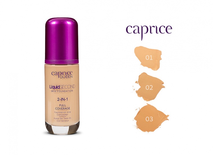 کرم پودر کاپریس مدل LIQUID SECOND