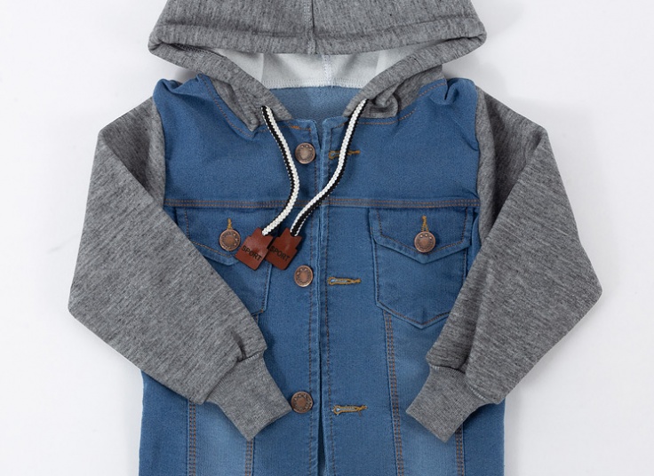 کت کلاه دار پسرانه