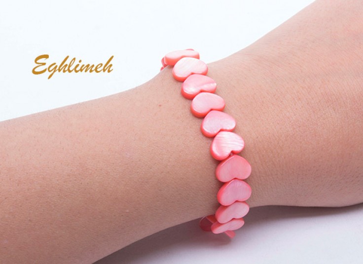 دستبند صدف طبیعی eghlimeh