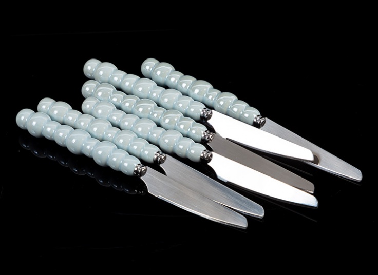 کارد و چنگال دسته مرواریدی