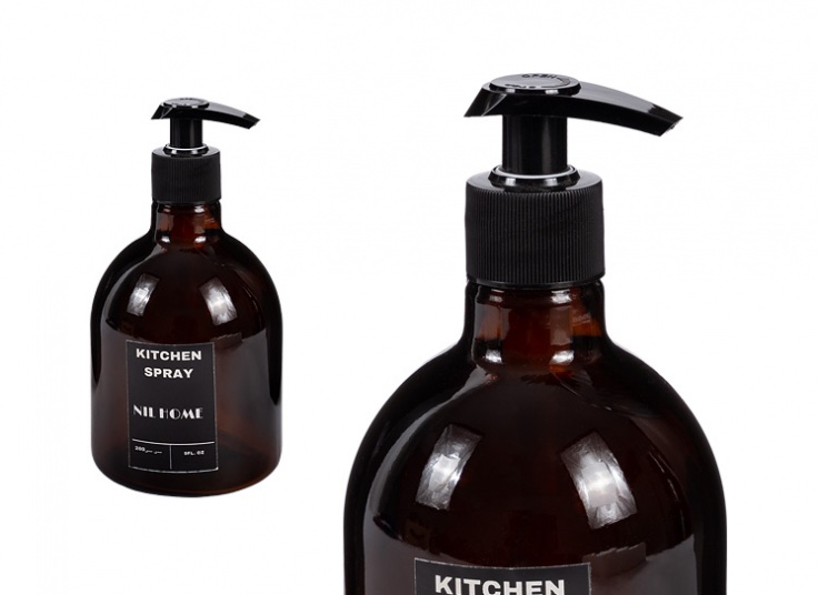 جا مایع دستشویی و ظرفشویی شیشه ای