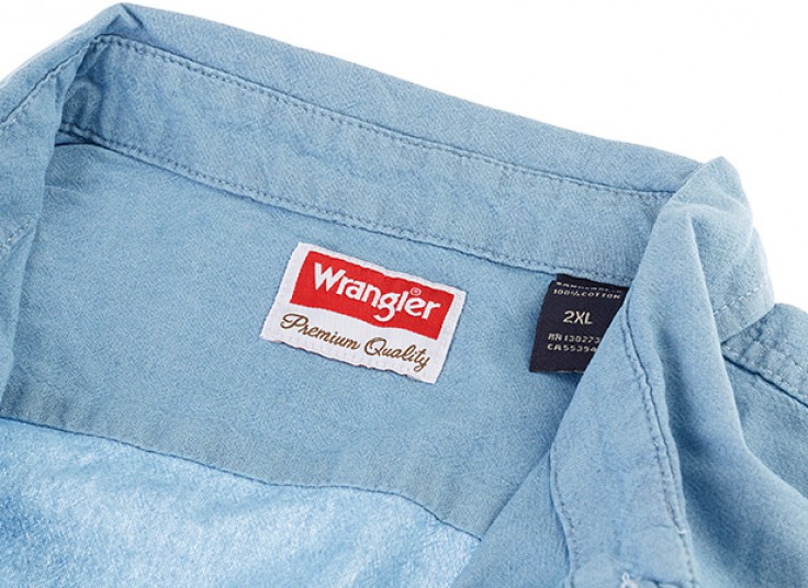 پیراهن جین قواره دار مردانه Wrangler