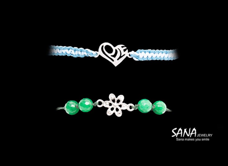 دستبند نقره جواهرسازی SANA