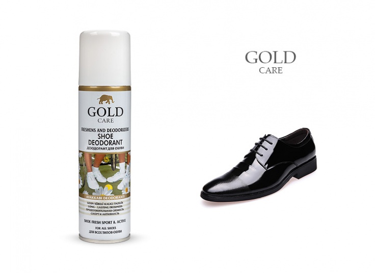 اسپری خوشبو کننده کفش Gold care