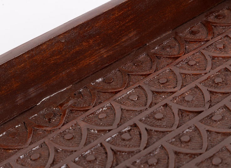 سینی پذیرایی چوبی