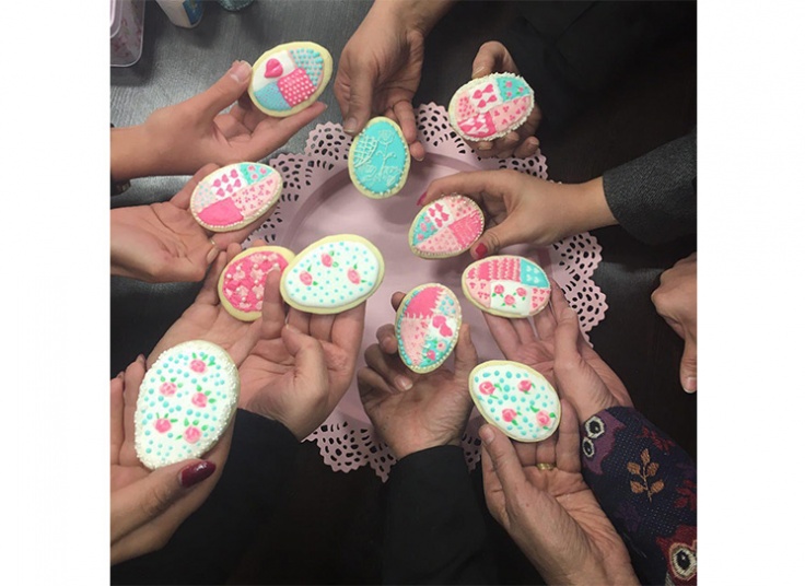 آموزش کوکی با رویال آیسینگ در سرای محله زرگنده