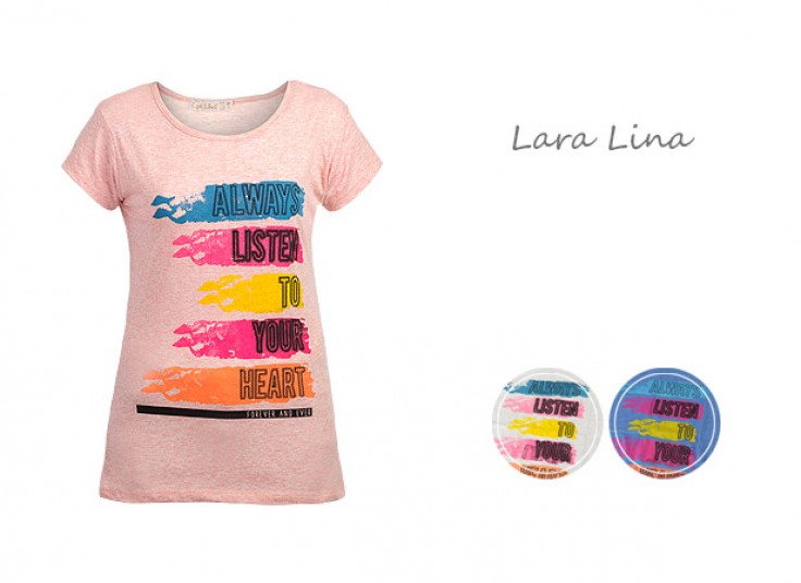 تیشرت آستین کوتاه Lara Lina