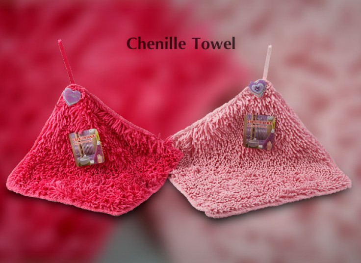 دستمال میکروفایبر  ماکارونی Chenille Towel