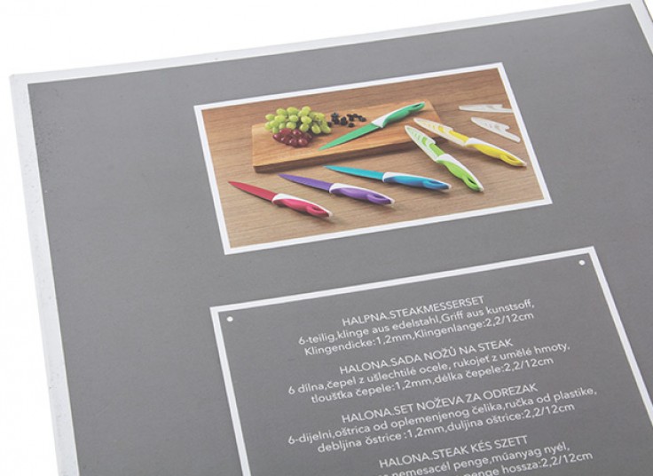 ست چاقو رنگی MINGFENG Kitchen Knife