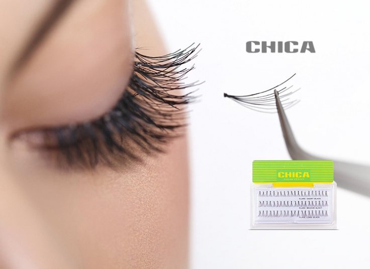 مژه مصنوعی تک گره دار CHICA